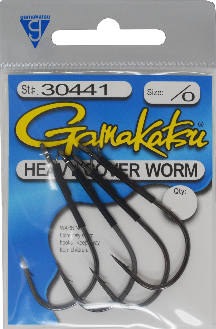 Gamakatsu Heavy Cover Worm Hook - Dogfish Tackle & Marine