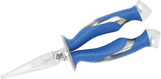 Cuda 8.75" Titanium Needle Nose Pliers - #18828 - Dogfish Tackle & Marine