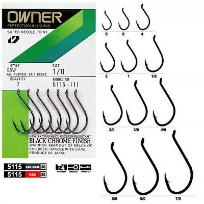 Owner SSW Super Needle Point Bait Hook - Dogfish Tackle & Marine