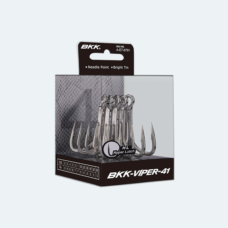 BKK VIPER 41 TREBLE HOOKS - Dogfish Tackle & Marine