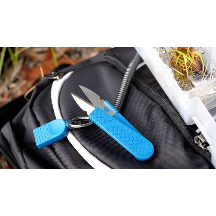 Cuda 4" Titanium Bonded Braid Nipper with Lanyard - Dogfish Tackle & Marine