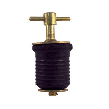 Marpac 1" Brass Twist Drain Boat Plug - #7-0094 - Dogfish Tackle & Marine