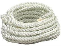 White 3 Strand Nylon Anchor Rope / Dock Line - Dogfish Tackle & Marine